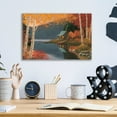 thumbnail image 4 of Epic Art 'Quiet Evening I' by James Wiens, Acrylic Glass Wall Art, 16"x12", 4 of 8