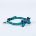 thumbnail image 3 of Collar de gato Joytale con mosquetón y campana, lindo collar de gato con lazo, collar ajustable para gatos y gatitos Ormromra ZH-184, 3 of 8