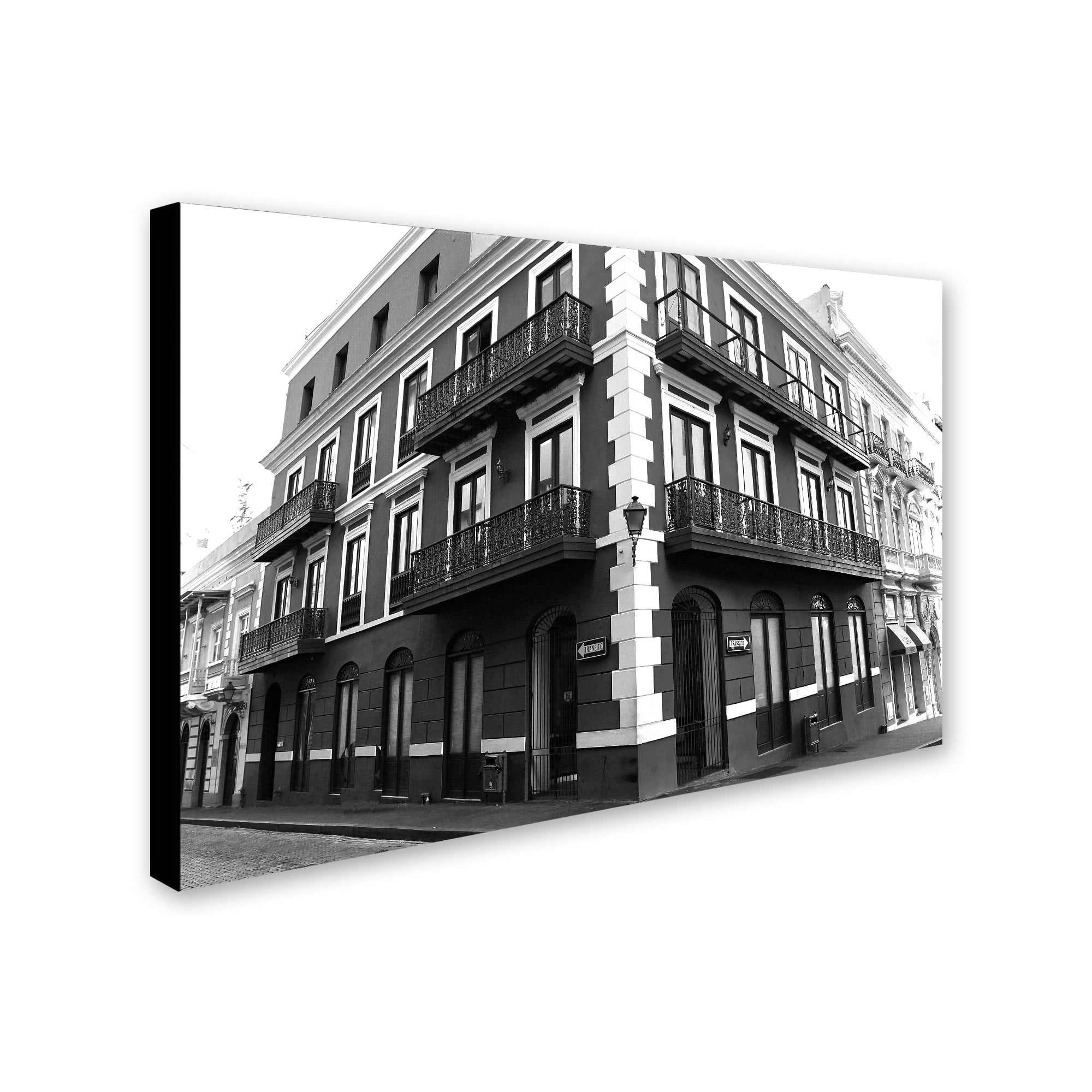 Trademark Fine Art "Old San Juan 9" Canvas Art by CATeyes