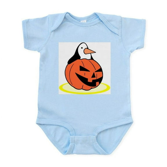 CafePress - Halloween Penguin Infant Bodysuit - Baby Light Bodysuit, Size Newborn - 24 Months
