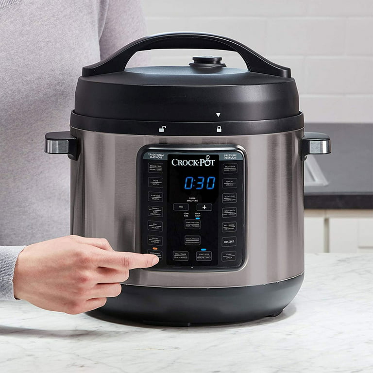 Slow Cooker, Large-Capacity Non-Stick Crockpot with Variable