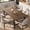 Brown, variant on TROPOW Industrial Dining Table for 6-8 People, 70.87" Large Wooden Kitchen Table with Sturdy Metal Frame, Long Rectangular Dining Table Seats 6 for Dinner, Dining Room, Kitchen
