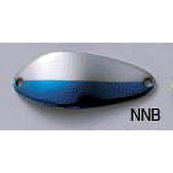 Acme Tackle Little Cleo Spoon 1/6oz Nickel Neon Blue Stripe