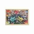 thumbnail image 1 of Music Wall Art with Frame, Collage of Music Color and Musical Instruments Street Wall Art Joyful Nostalgia Print, Printed Fabric Poster for Bathroom Living Room, 35" x 23", Multicolor, by Ambesonne, 1 of 2