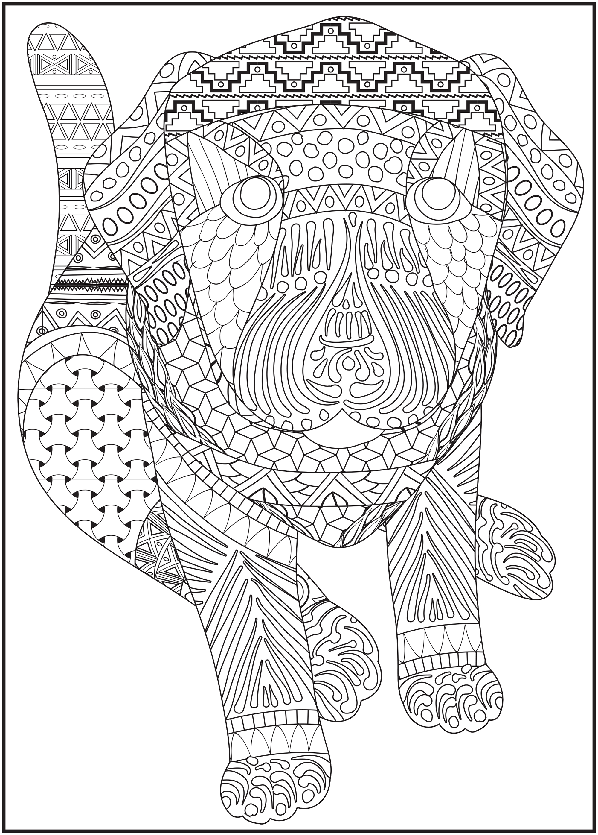 Cra-Z-Art Timeless Creations Adult Coloring Book, Wild at Heart, 64 Pages - image 3 of 10