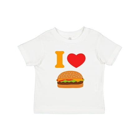 

Inktastic I Love Cheeseburgers Gift Toddler Boy or Toddler Girl T-Shirt