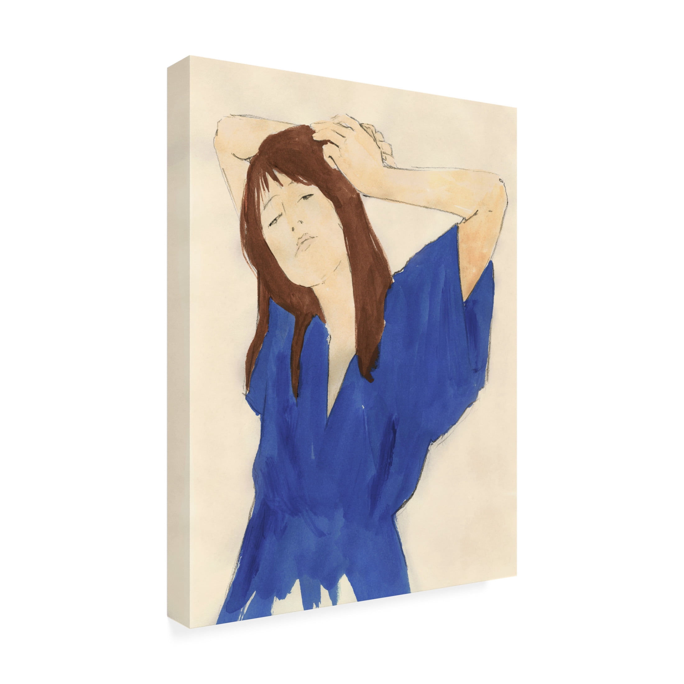 Trademark Fine Art Victoria Barnes  Fashion Maven I Canvas Wall Art