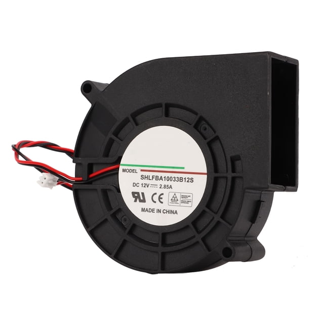 Radiador pequeño, ventilador de 12 V, ventilador de refrigeración de 12 V CC, ventilador sin escobillas, diseñado meticulosamente