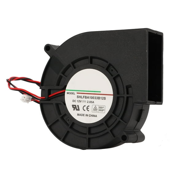 Small Brushless Blower Fan 12V Blower Fan DC12V 2.85A 5400RPM Brushless Durable PBT Glass Fiber Copper Cooling Blower Fan For Router Motor Device