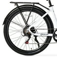 thumbnail image 6 of Concord 27.5" Step-Thru Electric Commuter Bike, 36V, Class 2, Aluminum, Weighs 49 Pounds, White, Fits Riders 5'1" - 6'1", Adult, Unisex, 6 of 16