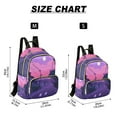 thumbnail image 2 of FORMRS Mini Backpack Purse for Women Travel Daypack Casual Shoulder Bag, White Cat Walking, 2 of 7