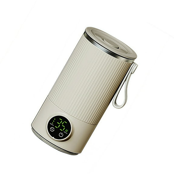 Portable Cordless 4 In 1 Milk Frother And Steamers with Temperature Control System and Stainless Steel Touch Control