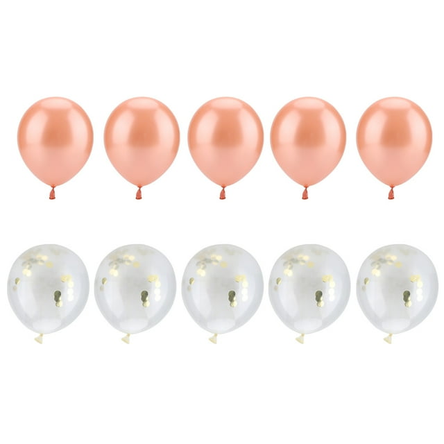 Globo de helio, 10 globos de papel de aluminio de 10 pulgadas, color plateado, durabilidad extendida