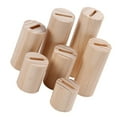 thumbnail image 3 of 7pcs Ring Display Holder Organizer Wooden holder ring Column Ring Jewelry Display Stand Jewelry Accessory, 3 of 6