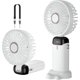thumbnail image 2 of Handheld Fan, Mini Portable Fan USB Rechargeable, Small Pocket Fan 5 speeds with Lanyard and Base, 2 of 5