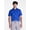 Birdie Blue Jurassic, variant on Men's and Big Men's Ombre Geo Golf Polo Shirt, Sizes XS-4XLT