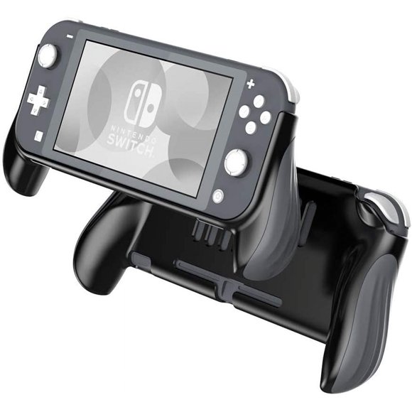 Grip Case for Nintendo Switch Lite,Hand Grips Handles Ergonomic Protective Case,Accessories Compatible with Nintendo Switch Lite with 1 Screen Protector 2 Thumb Grips Caps