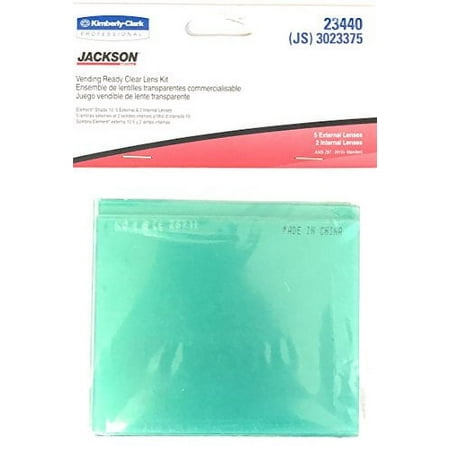 Jackson Safety Welding Clear Safety Plate W30 Element Lens Kit