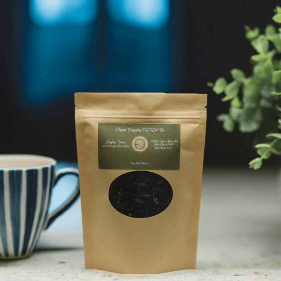 Bagley Farm's Organic Darjeeling Loose Leaf Tea 3 oz,