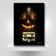 thumbnail image 3 of Póster de Halloween de la película de terror clásica Michael Myers, pintura de papel Kraft para pared, estudio, sala de estar, decoración, pintura artística, 3 of 5
