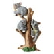 thumbnail image 1 of Conjunto de figuras de animales, adorno, colección de cumpleaños realista, figura de juguete de simulación, modelos de animales terrestres para fiesta Coala, 1 of 8
