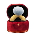 thumbnail image 1 of Ring Box Plush Toy Love Case Stuffed Pet Chew Toy Sounds Puppies Kids Soft Dog Interested Toys Banmo, 1 of 5