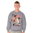thumbnail image 5 of Street Fighter Rise and Grind Ryu Men's Crewneck Sweatshirt Brisco Brands M, 5 of 6