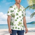 thumbnail image 5 of Bixox Men's Hawaiian Shirts Men's St Patrick's Day3 Print Short-Sleeve Shirt-X-Large, 5 of 8