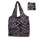 thumbnail image 1 of Bolsa de compras plegable reutilizable, bolsa de comestibles de viaje respetuosa con el medio ambiente, con estampado de plantas de gato y perro, portátil, para supermercado, 1 of 4