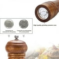 thumbnail image 3 of Wood Pepper Grinder Pepper Mill,adjustable Coarseness Wooden Peppermill, Ceramic Grinding Mechanism Salt Mill,8424, 3 of 4
