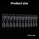 thumbnail image 3 of 24Pcs Full Cover Acrylic Nail Golden Glitters Leopard Designs French Tip Artificial Nail Press On Nail for Women, 3 of 4