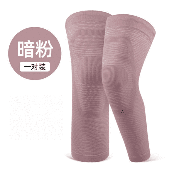 Mictong women's and men's knee pads, warm knee pads, comfortable knee pads, non slip knee pads suitable for daily activities, sports, and cold weather protection, 1 piece, S/M, pink
