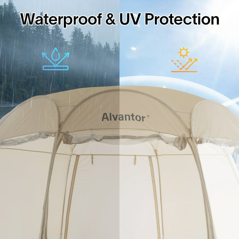 Alvantor Vendor Booth Tent Pop Up Gazebo Party Event Canopy 10X10
