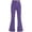 V124-Purple, variant on WhouRiu Girls Casual Flared Pants Back To School Heart Graphic Elastic Waist Trousers Kids Comfortable Cute Everyday Wear,8-9 Years