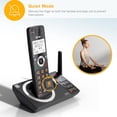 thumbnail image 4 of AT&T Téléphone Résidentiel Sans Fil DECT 6.0 Extensible à 3 Combinés avec Grand Écran, Gros Boutons, Répondeur, Bloqueur d'Appels Intelligent, Longue Portée, Afficheur d'Appels,, 4 of 13