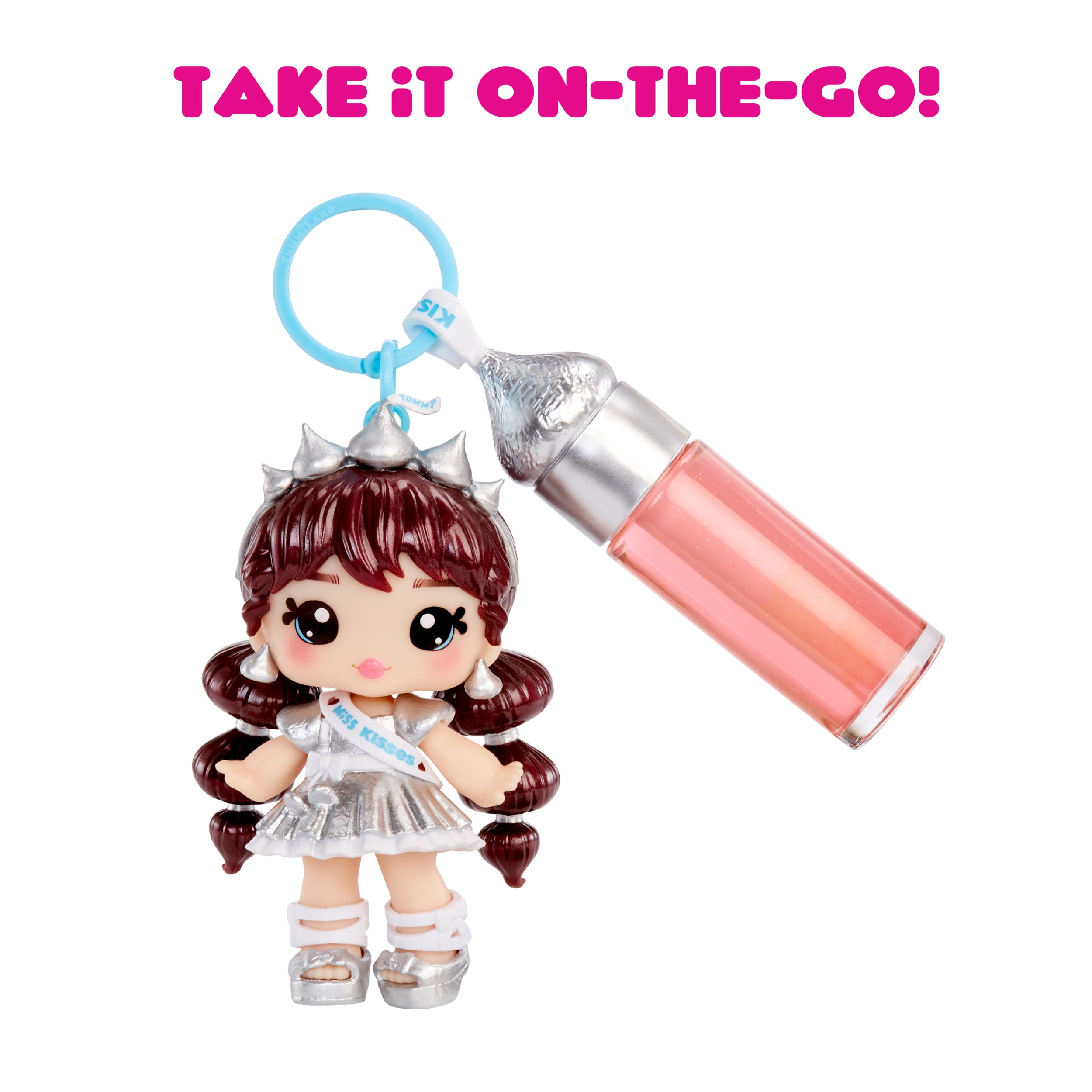 Yummiland x Licensed Sweets Lip Gloss Doll: HERSHEY'S KISSES