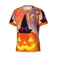 thumbnail image 3 of Rocae Halloween for Men's Moisture-Wicking Crew Tee - T-Shirt for Sports, Outdoor Activities, and Casual WearSmall, 3 of 9