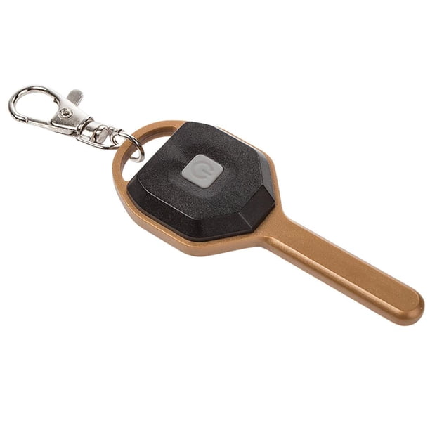 Mini linterna LED con forma de llave llavero de emergencia para acampar luz de antorcha (dorado) Hugtrwg Para estrenar