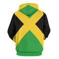 thumbnail image 3 of Jamaica Flag 3d Sweatshirts Hoodie Fashion Casual Personality Men's Women Street Hoodie Pullovers Long Sleeve Comfortable Top, 3 of 6