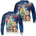 thumbnail image 3 of Merry Christmas and Happy New Year Santa Shiba Inu Holiday Xmas Winter 2025 All Over Print 3D Sweatshirt Unisex Merch Shibas Dog Lovers Gifts Idea - 00024, 3 of 6