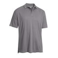 thumbnail image 6 of Expert Brand Men's Oxymesh™ Dry Fit Athletic Polo Shirt, Steel, Medium, 6 of 7