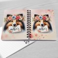 thumbnail image 4 of Happy Mother's Day Shetland Sheepdog with Flower Crown and Greeting Card Spiral Bound Journal Sheltie Dog Lover Gifts 5x7in Spiral Notebook - 13004, 4 of 5