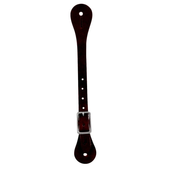 Burgundy Weaver Leather Spur Straps - Adult - Durable & Stylish