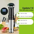 thumbnail image 4 of Sous Vide Machine Immersion Circulator Quiet 1100 Watts LCD Touchscreen, 4 of 8