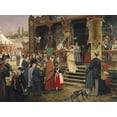 thumbnail image 2 of Welz, Carl 24x19 White Modern Wood Framed Museum Art Print Titled - A Fair In Berlin, 2 of 4