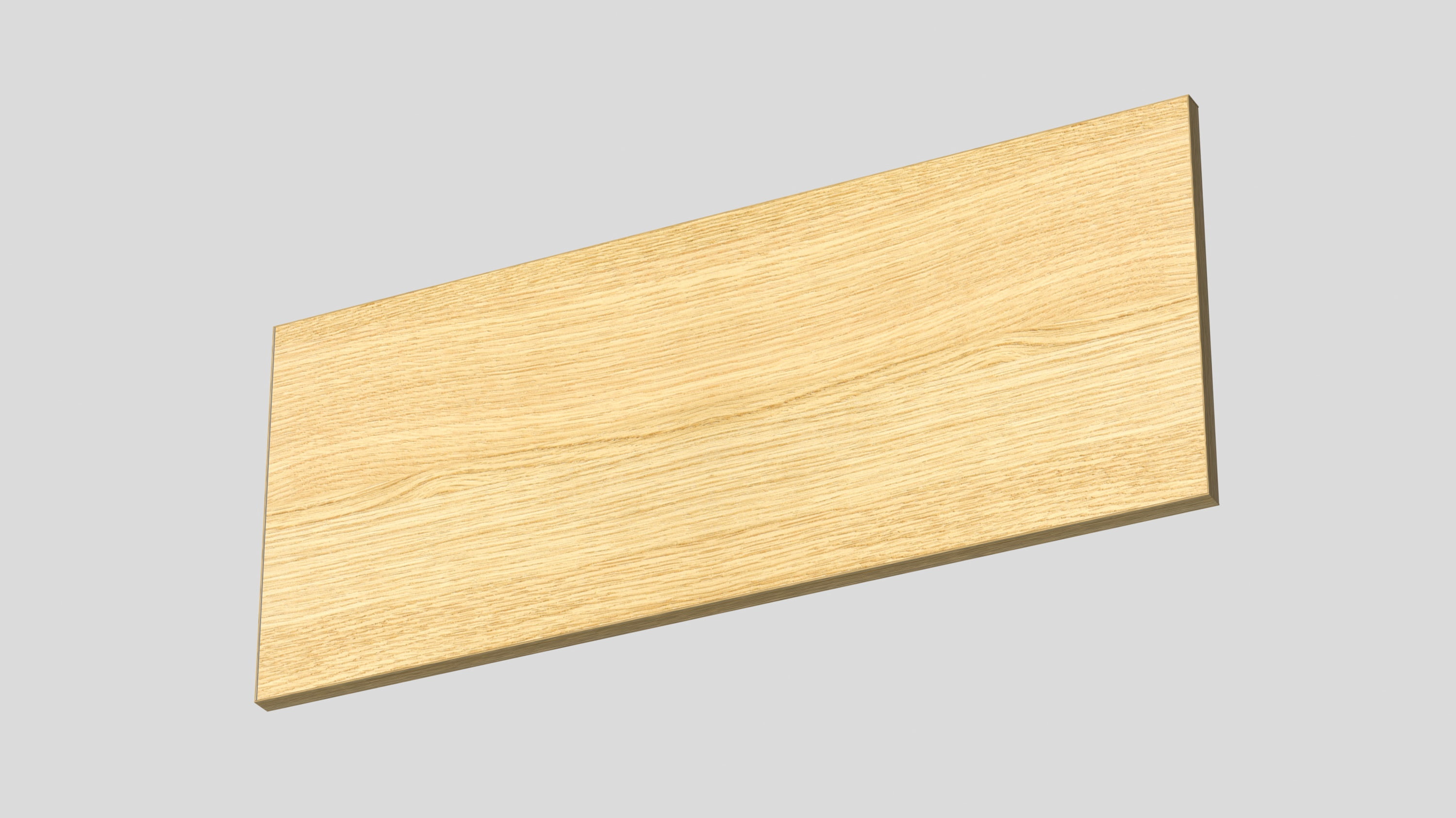 Shelf Board Lite Oak 72 in. L x 10 in. D x 0.6 in. H