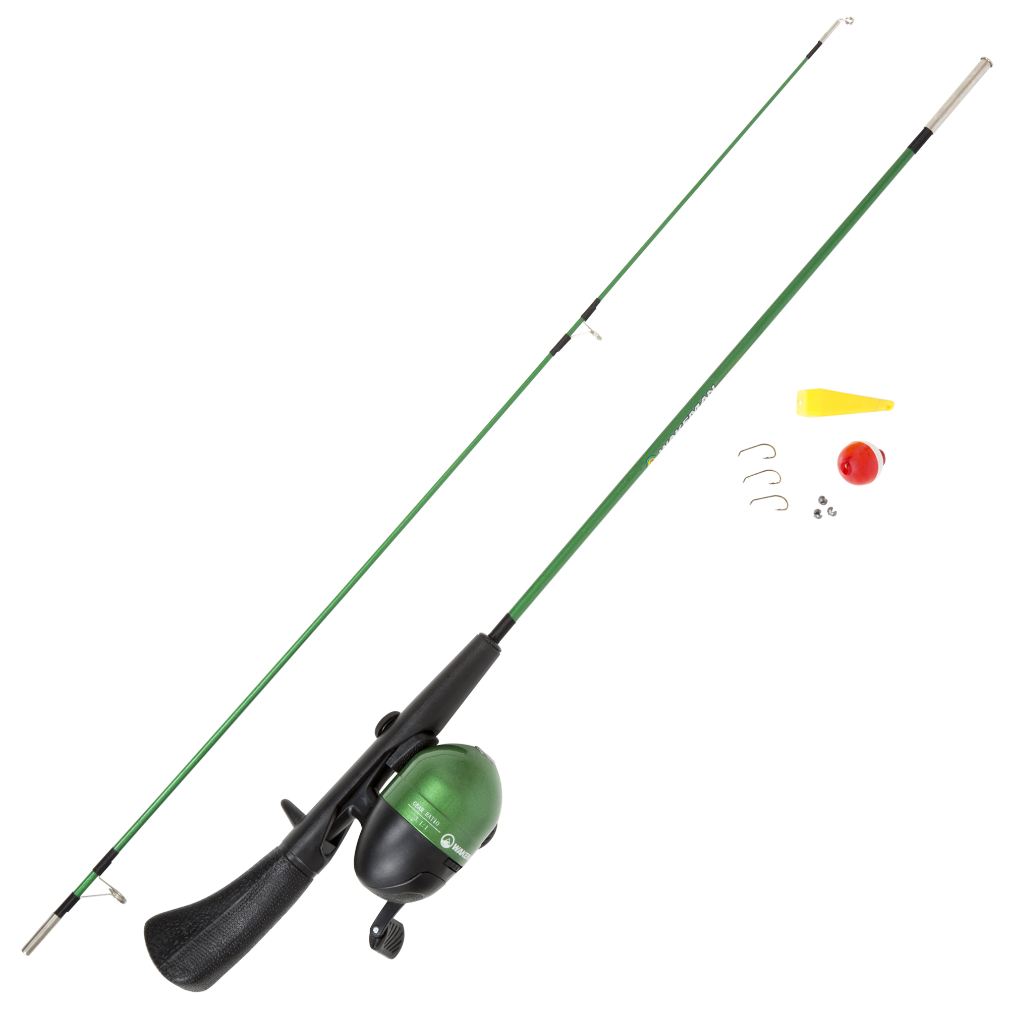 Wakeman Spawn Series Kids Spin Cast Combo Fishing Pole and Tackle Set - image 2 of 5