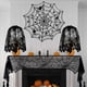 thumbnail image 4 of 5 piezas de decoraciones de Halloween, mantel de encaje redondo de Halloween, mantel de tela de araña de encaje rectangular, bufanda de murciélago espeluznante, pantalla de araña para, 4 of 5