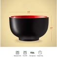 thumbnail image 6 of 34 Oz Japanese Ceramic Ramen Bowl Set, Large Noodle Bowl For Pho, Udon, Microwave Safe, 6 of 6