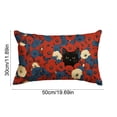 thumbnail image 3 of Yhmxh 4th of July Throw Pillow Cover, 12x20 Inch Patriotic Outdoor Lumbar Decoration, Red White and Blue, Independence Day Cushion Case, Memorial Day Flag Stars Decor Cushion Case for Sofa Couch, 3 of 6